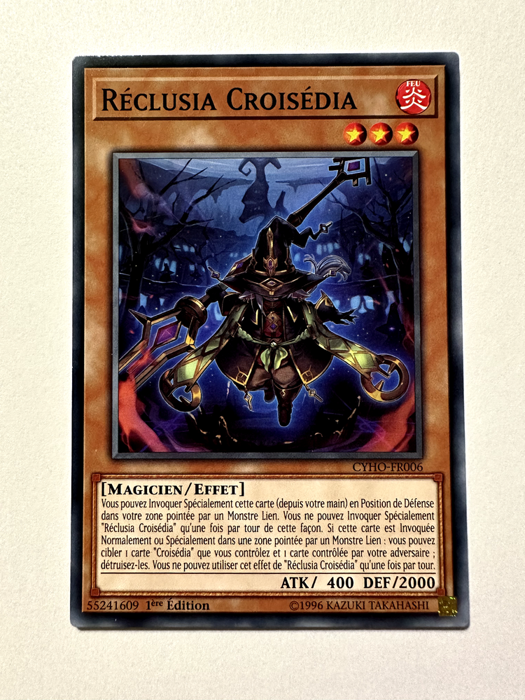 Yu-Gi-Oh Cross Lock CYHO-FR006 New French Edition Card