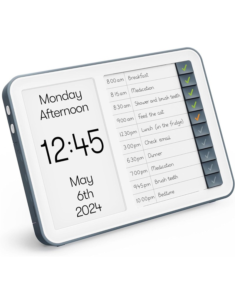 Dementia Clock with Daily Task Manager - HD Large Screen Digital Day Hub