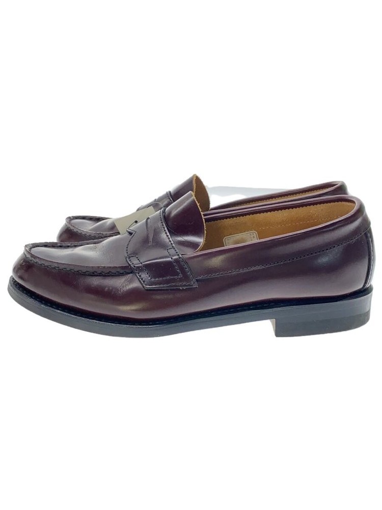 Van Leather Loafers with Brogue Detail 7802