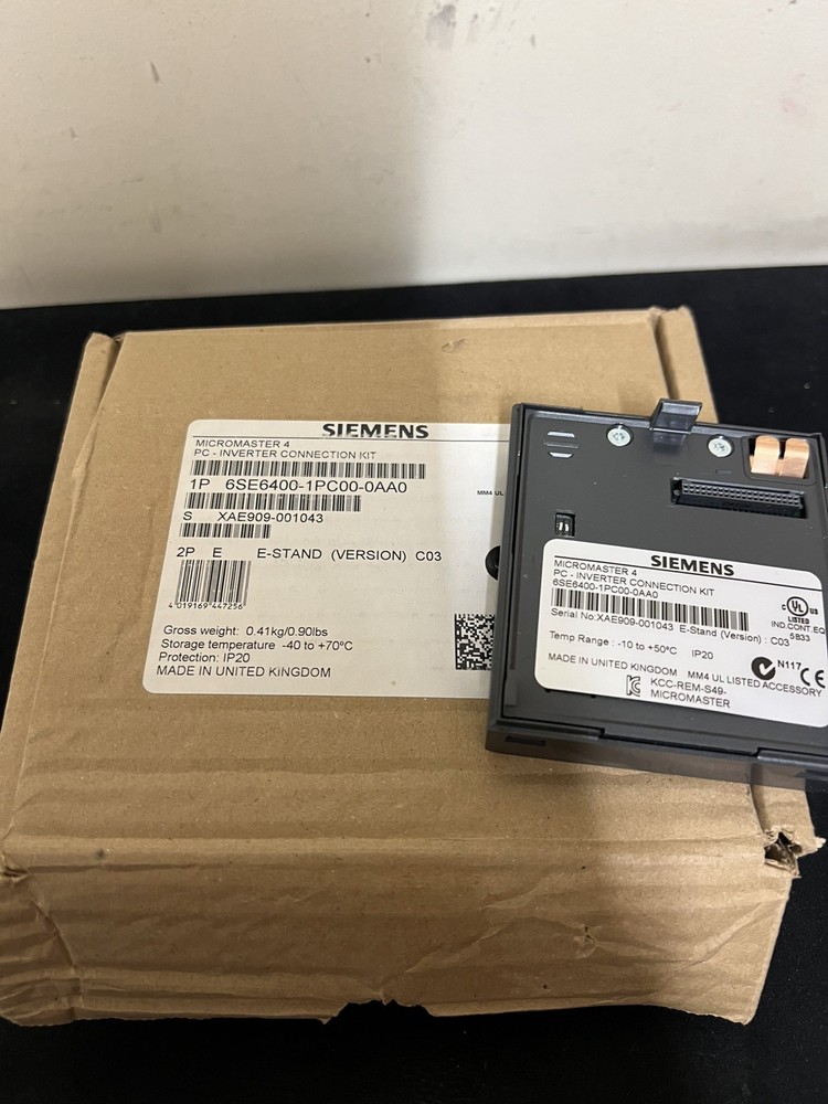 Siemens Micromaster 4 PC-Inverter 6SE6400-1PC00-0AA0 New