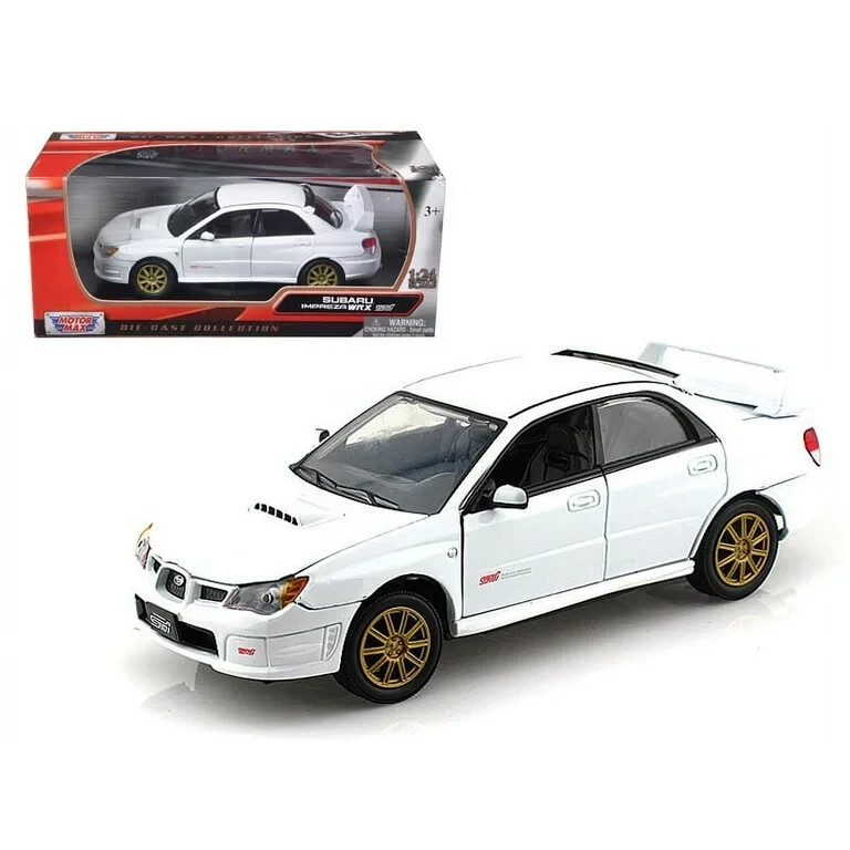 MOTORMAX SUBARU IMPREZA WRX STI 1/24 DIECAST CAR 73330