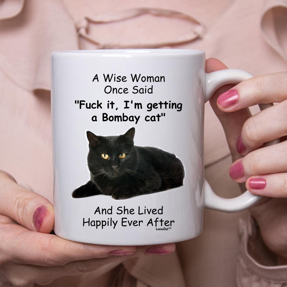 Funny Bombay Cat Gift For Women White Coffee Mug Coffee Mug Coffee Cup