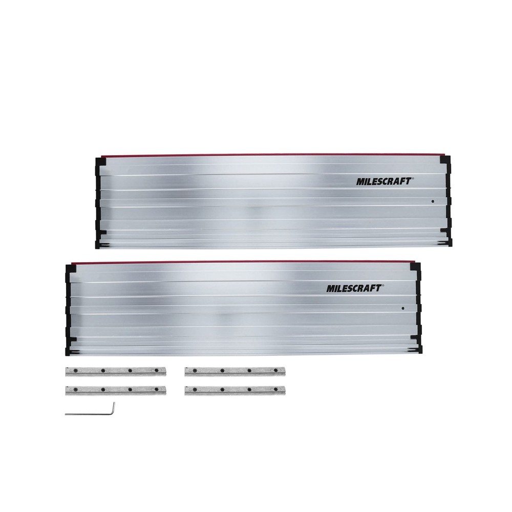 Milescraft 1408 Guide Rails – 55 Inch Rail Extensions for Milescraft 1409