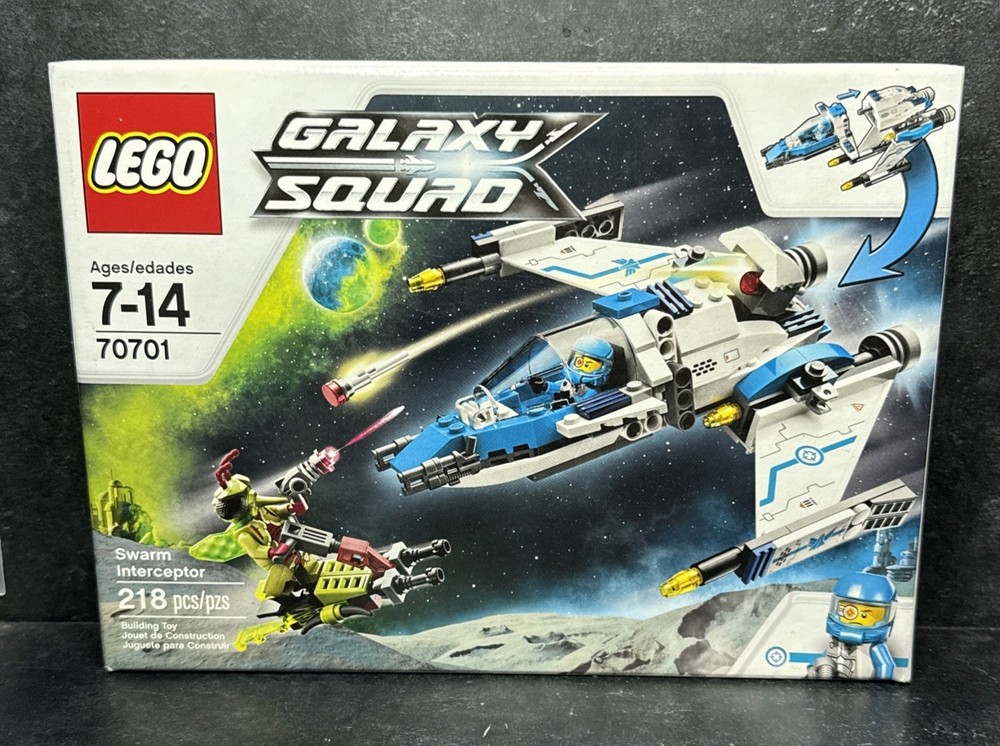 LEGO Galaxy Squad Swarm Interceptor 70701 Space Set Sealed New Nice Shape