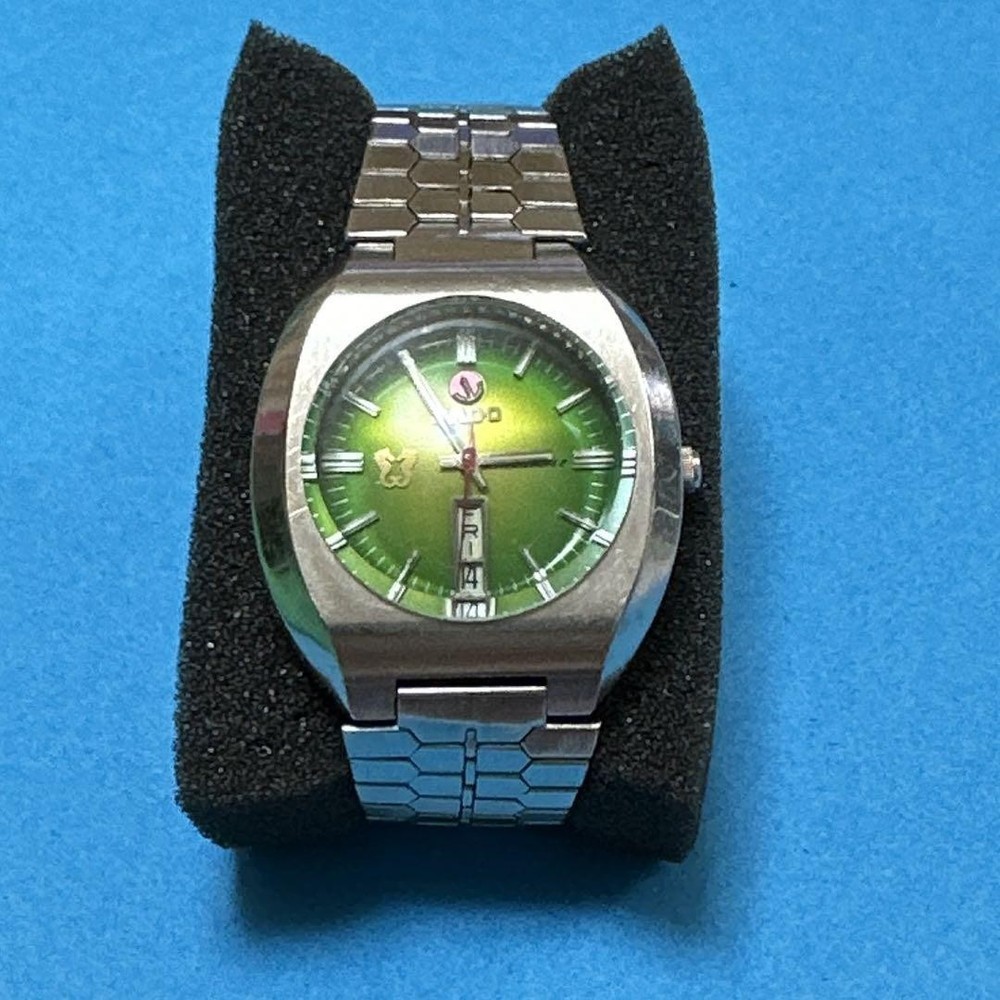 RADO GOLDEN HORSE 17Jewels Men's Automatic Silver 38mm Vintage Analog