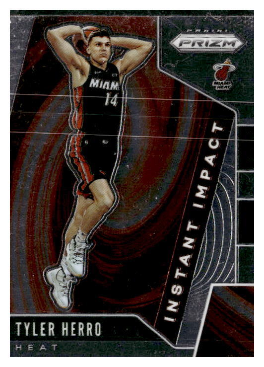 2019-20 Panini Prizm Tyler Herro Instant Impact Rookie Card #1