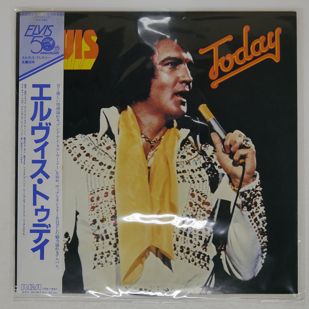 ELVIS PRESLEY TODAY RCA RCA6305 Japan VINYL LP