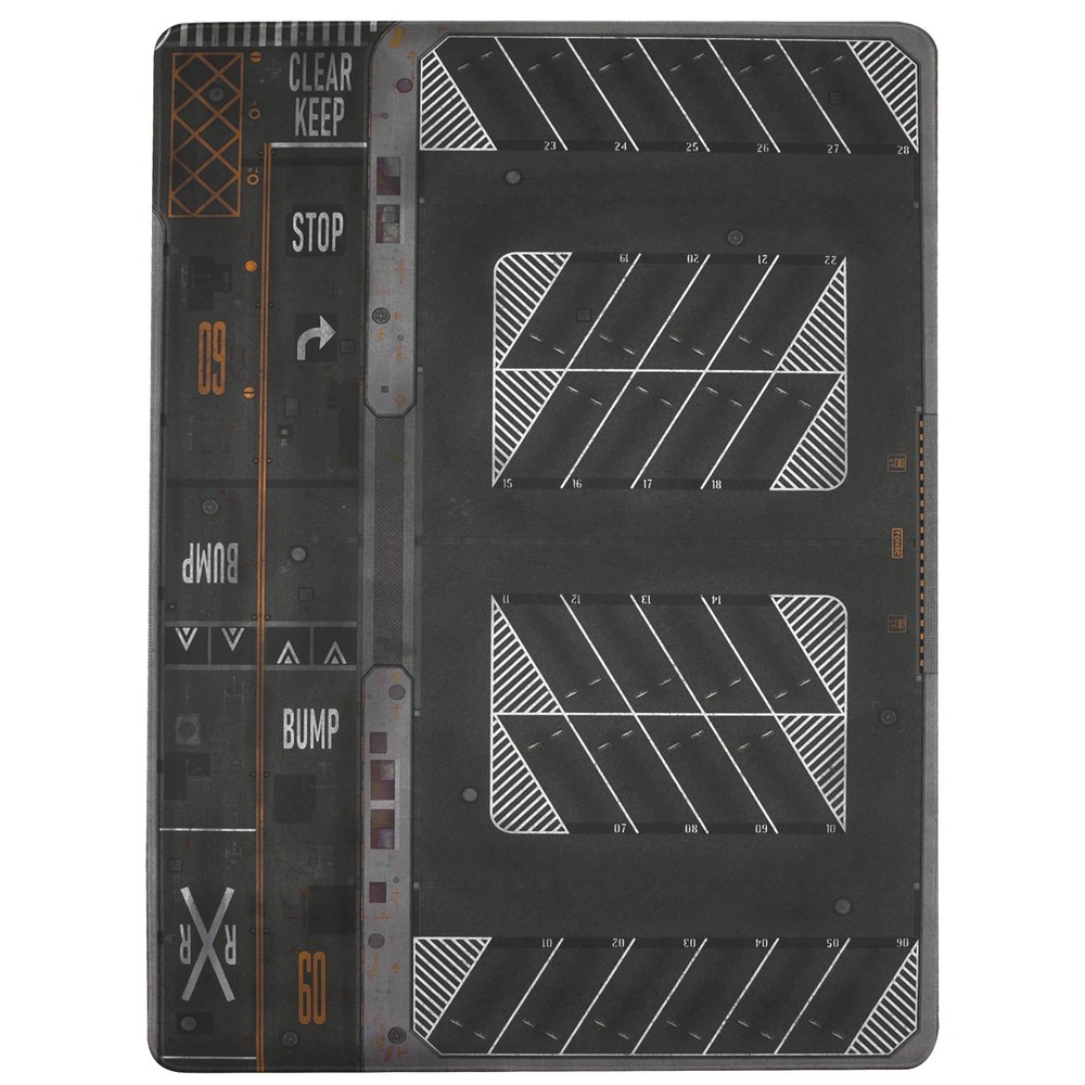 1/64 Parking Lot Diorama Car Park Mouse Pad for Hot Wheels Diecast Display Scene