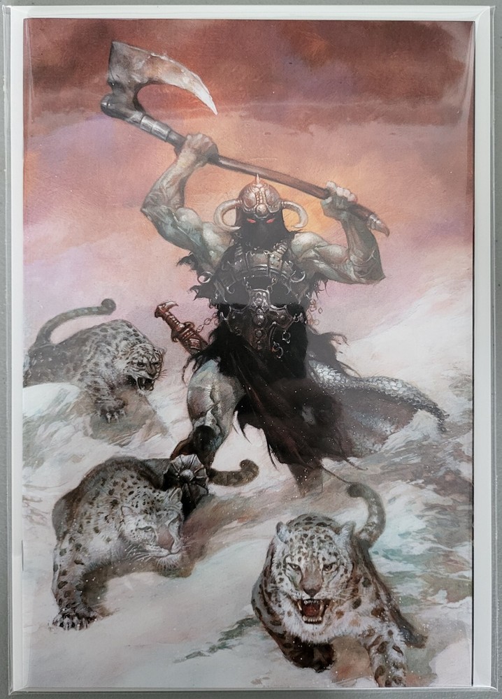 Frank Frazetta Death Dealer #8 Dorman Incentive Virgin Variant 1:15 NM/Better