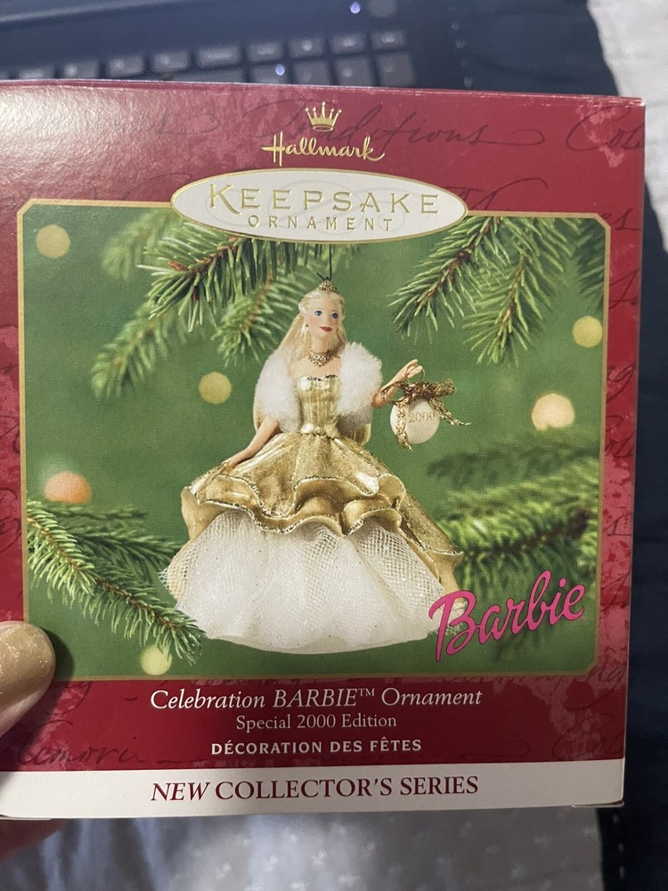 Hallmark Keepsake Ornament: Celebration Barbie Special 2000 Edition