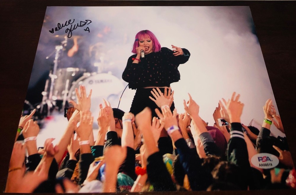 Alice Glass Hot Sexy Crystal Castles II III Amnesty Signed 8x10 Photo PSA RARE M