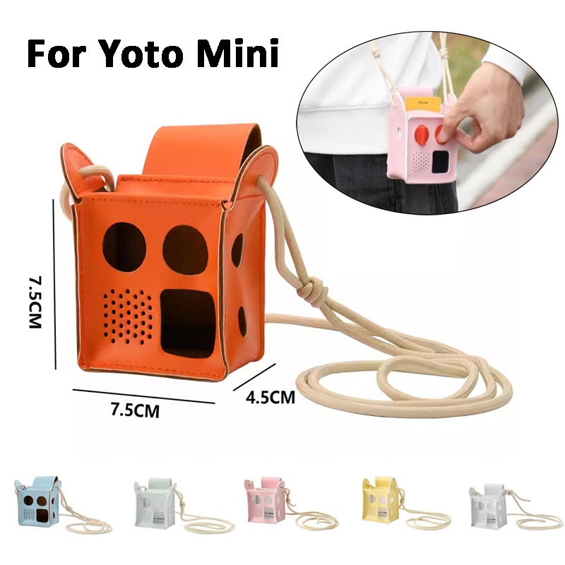 Carrying Case Storage Bag for Yoto Mini Kids Audio Music Players Card Holder