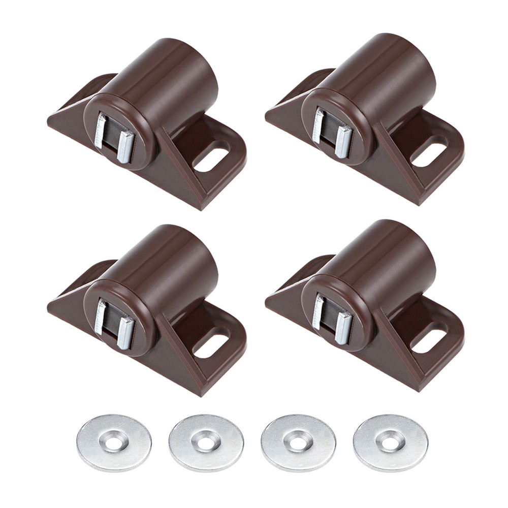 4pcs Magnetic Latches Catch Cabinet Door Magnet Latch Catch for Cupboard Closet
