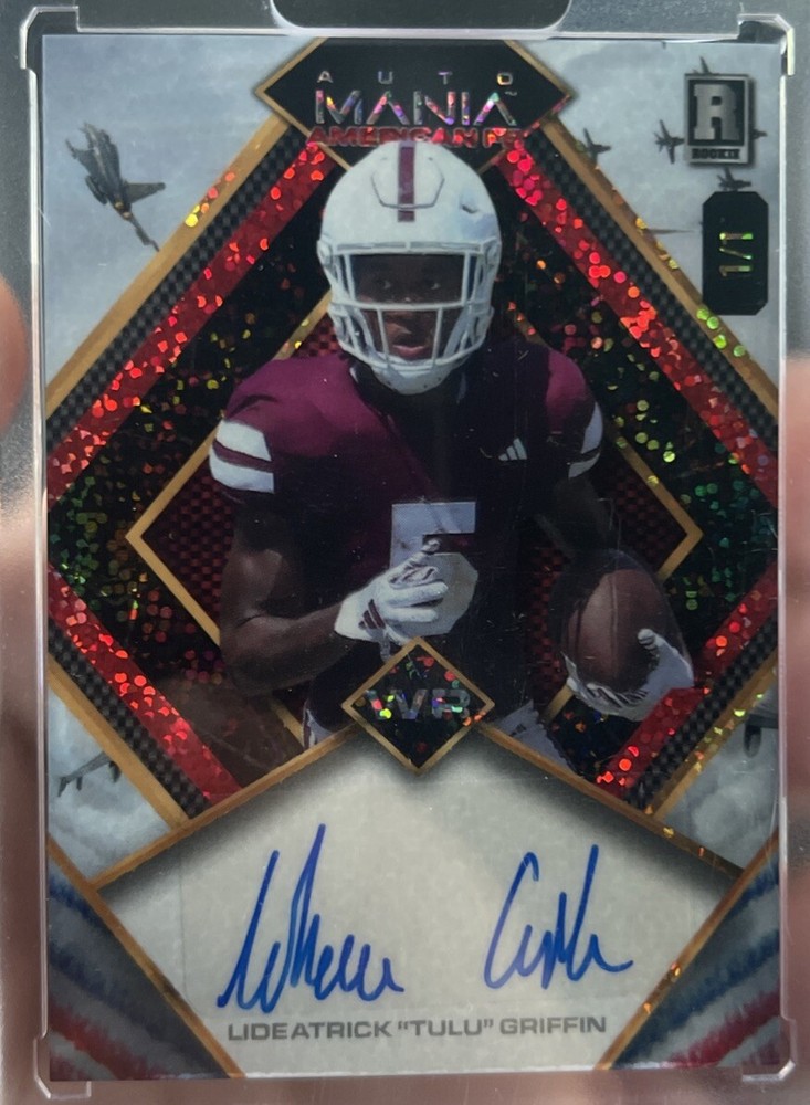 2024 Wild Card Auto Mania #AMAD-LG Lideatrick “Tulu” Griffin 1/1 Rookie Mint