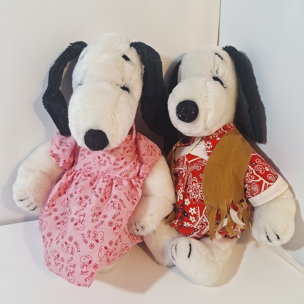 Vintage 1968 Peanuts Snoopy & Sister Belle 15