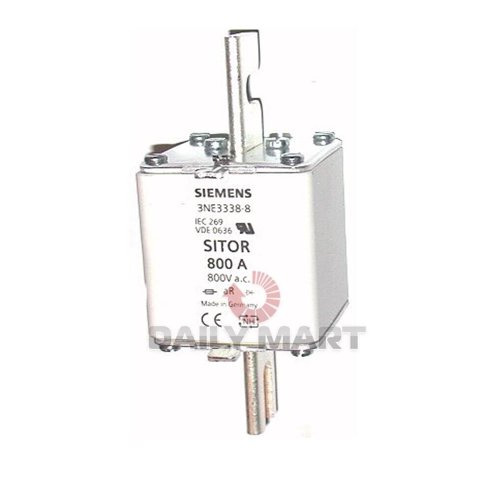 New In Box 3NE3338-8 3NE3 338-8 SITOR Fuse Link 800A 800VAC #A6-4
