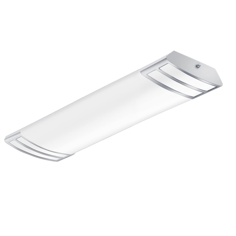 2FT LED Light 20W 2200lm LED Linear Flush Mount Lights, 4000K Neutral White, ...