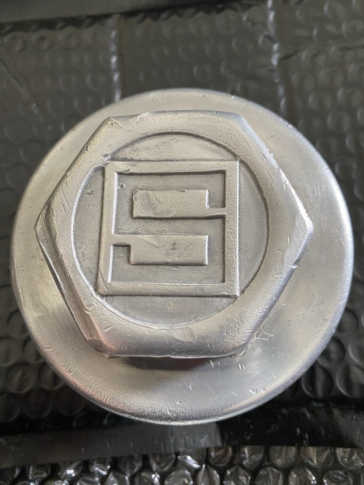 Vintage 1920's Original Studebaker S Automobile Hub Cap Dust Axle Grease Cover