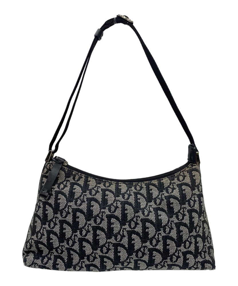 Christian Dior Black Vintage Luxury Handbag Women Designer From Japan RIN