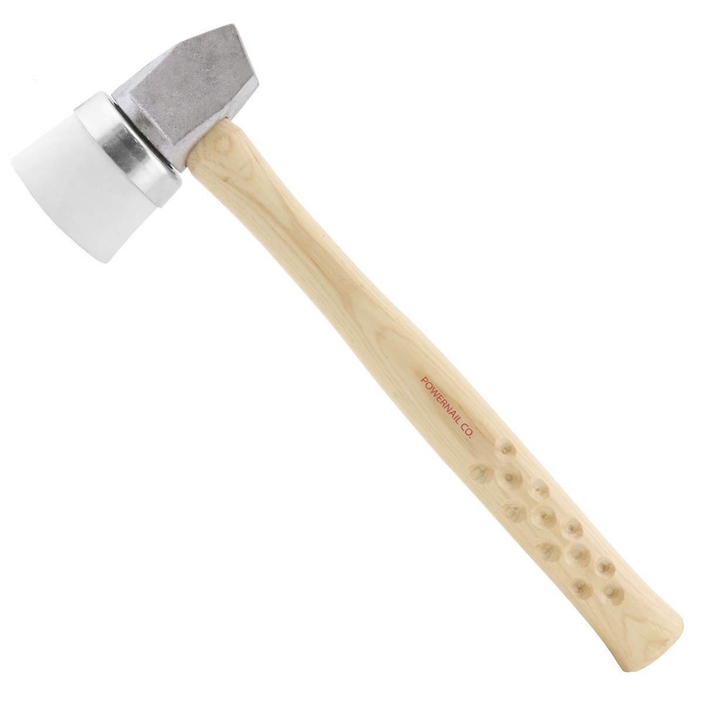 Ultra-Light Aluminum Flooring Mallet with White Rubber Cap  