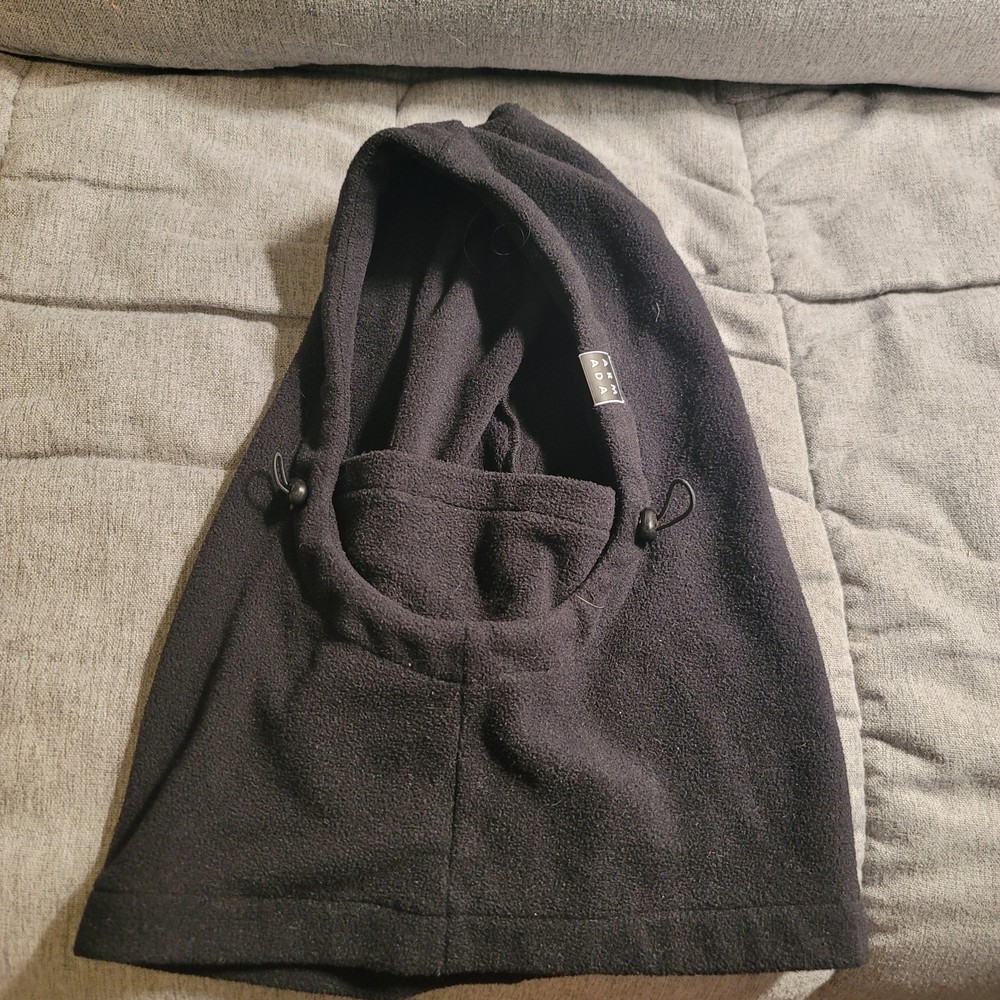 Armada Skis Black StreetStyle Hood Balaclava for Urban Winter Wear