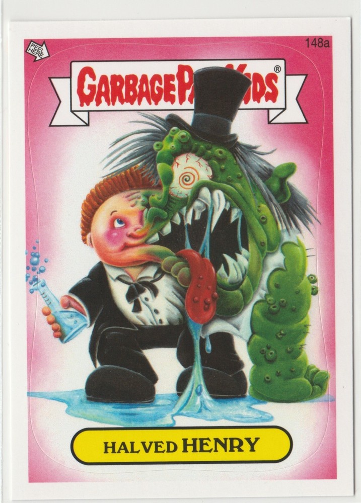 Vintage Halved Henry #148a Garbage Pail Kids GPK 2013 Series 3 BNS3 Card