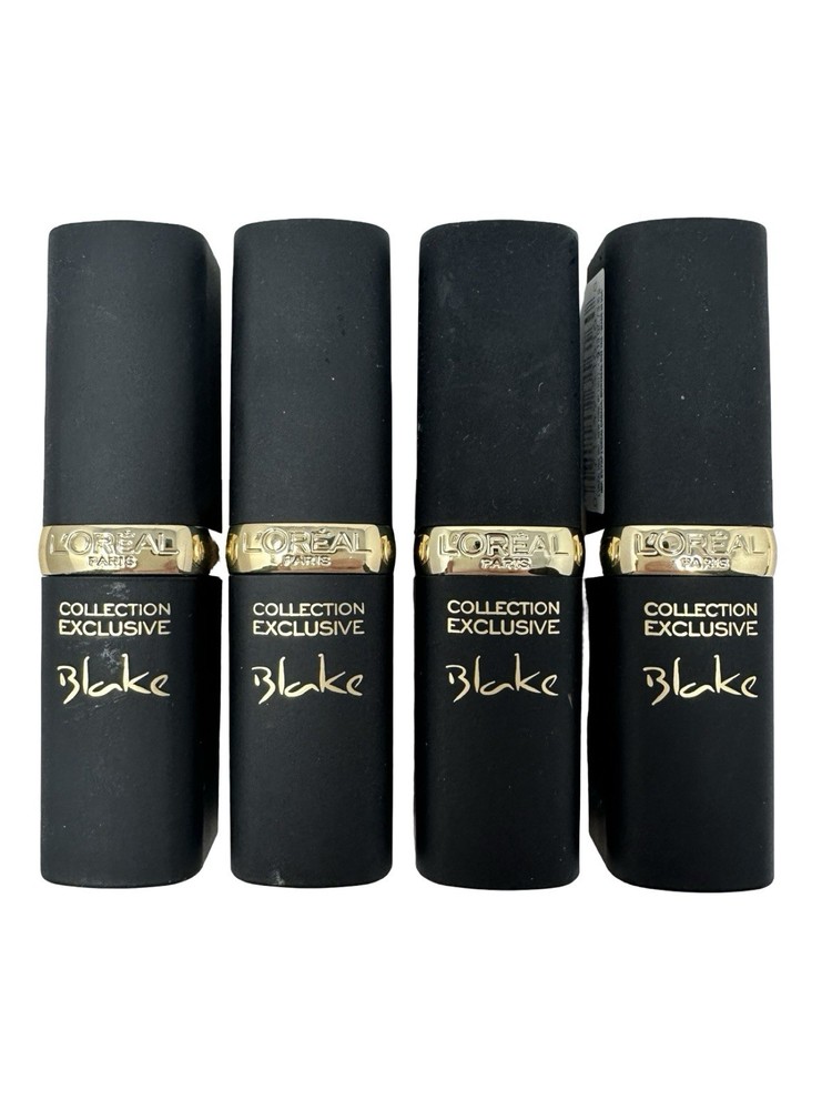 L'Oreal Colour Riche Collection Exclusive Lipstick, Blake's Pink 711 (Pack of 4)