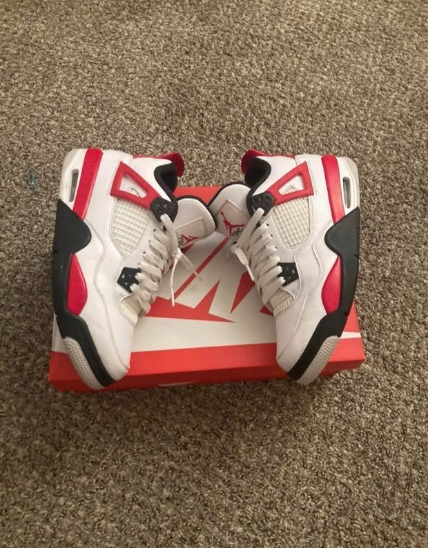 Jordan 4s Red Cement