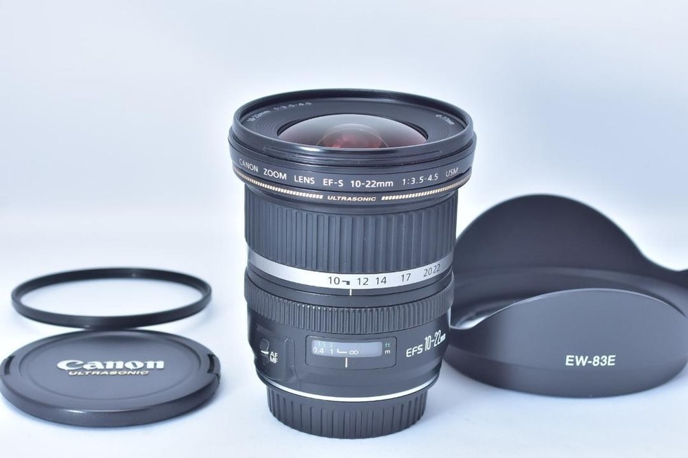 Canon EF-S 10-22mm f/3.5-4.5 USM Wide Angle Lens Pre-Owned
