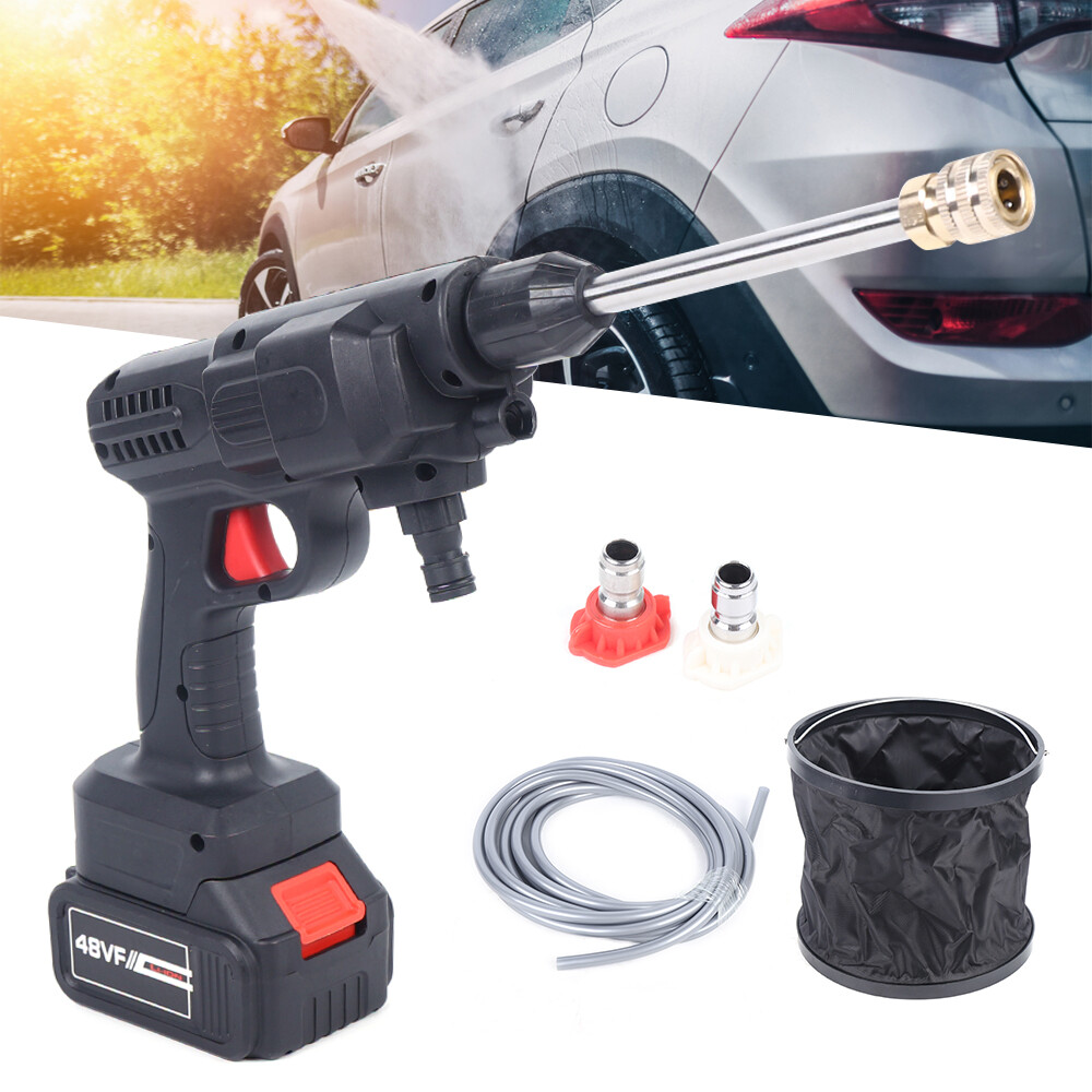 Portable Cordless Electric High Pressure Car Washer Cleaner