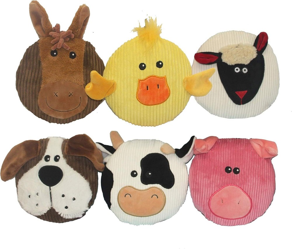 Multi Pet 7in Assorted Styles Sub-Woofers Dog Toy