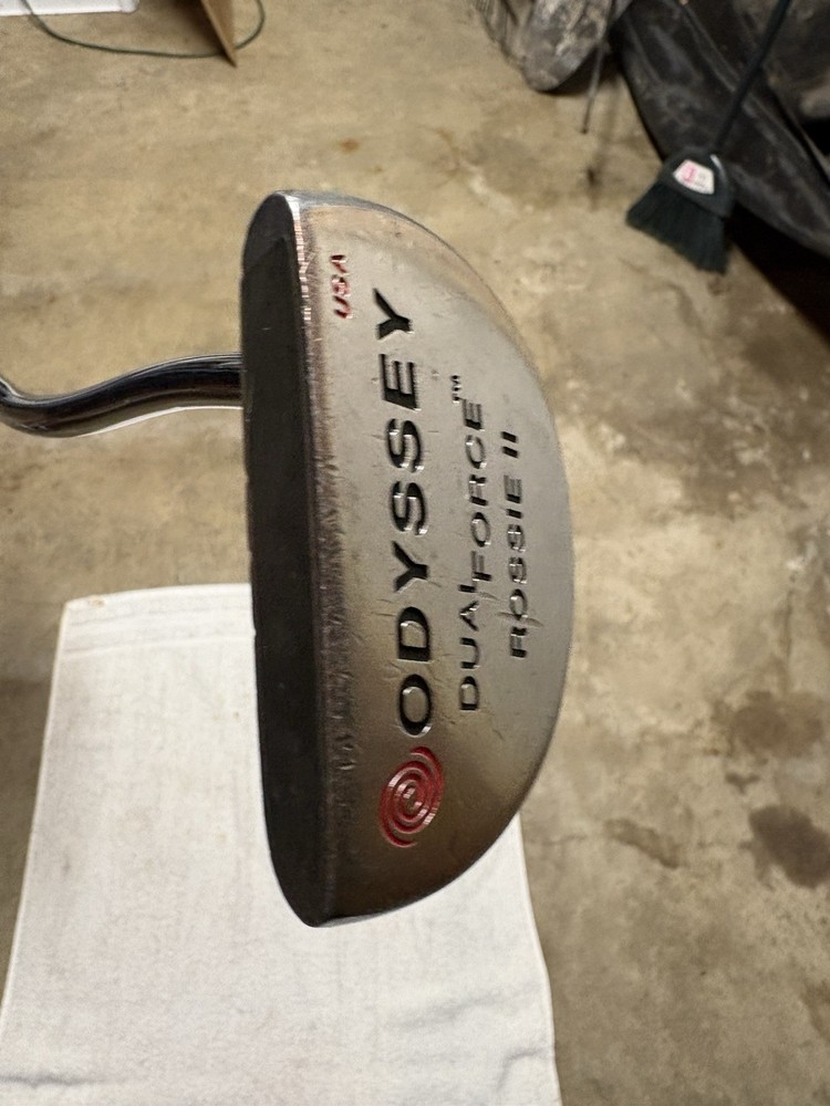 Odyssey Dual Force Rossie II 2 USA Putter 33.5 Inch Right Hand Steel Shaft Mallet Golf Club