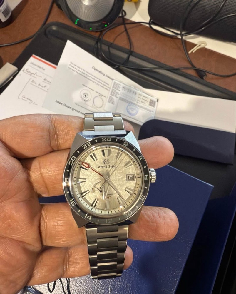 Grand SEIKO SBGE307 TITANIUM GMT Mint Condition As Good as New