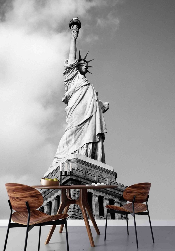 3D Statue of Liberty Statue Wall Murals Wallpaper Murals Wall Sticker