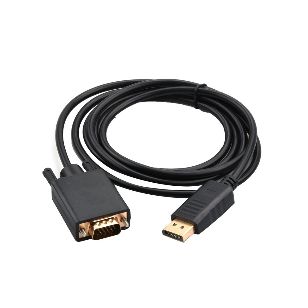 1080P DP to VGA Adapter Cable Male DisplayPort to VGA Converter Connector