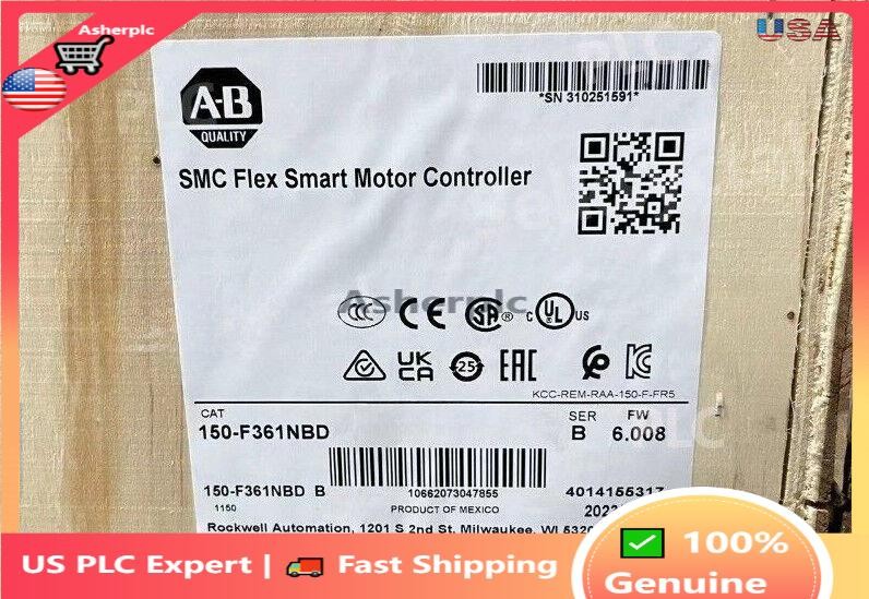 NEW Allen-Bradley 150-F361NBD SMC Flex Smart Motor Controller AB 150 F361NBD