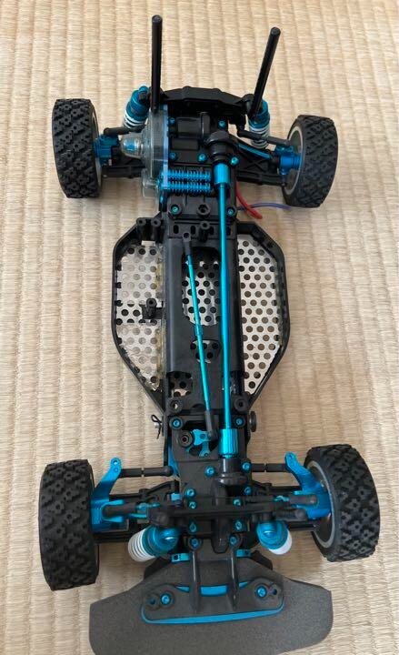 Tamiya 1/10 DF-03 Dark Impact Upgraded Aluminum RC Chassis Kit
