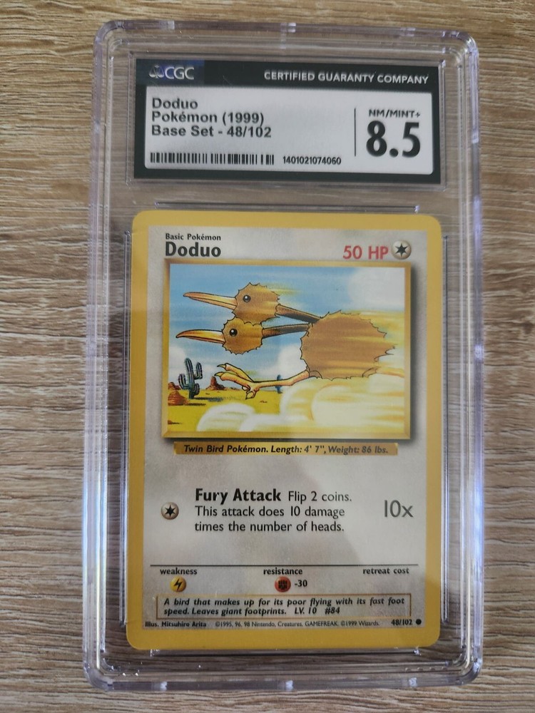 Doduo 048/102 Base Set Pokemon Card Regular Edition