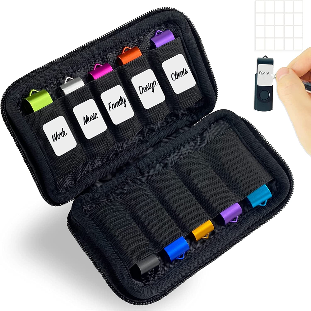 USB Flash Drive Storage Case by JBOS for Electronic Accessories