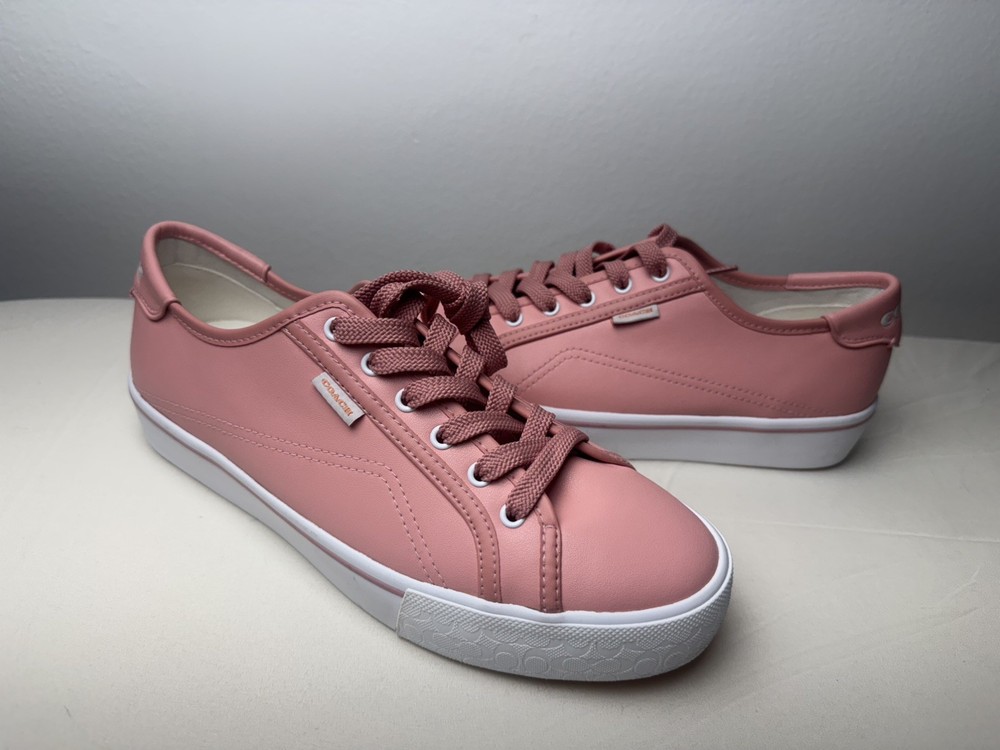 Coach Leather Women's Citysole Pink Blush Platform Sneakers Size 9