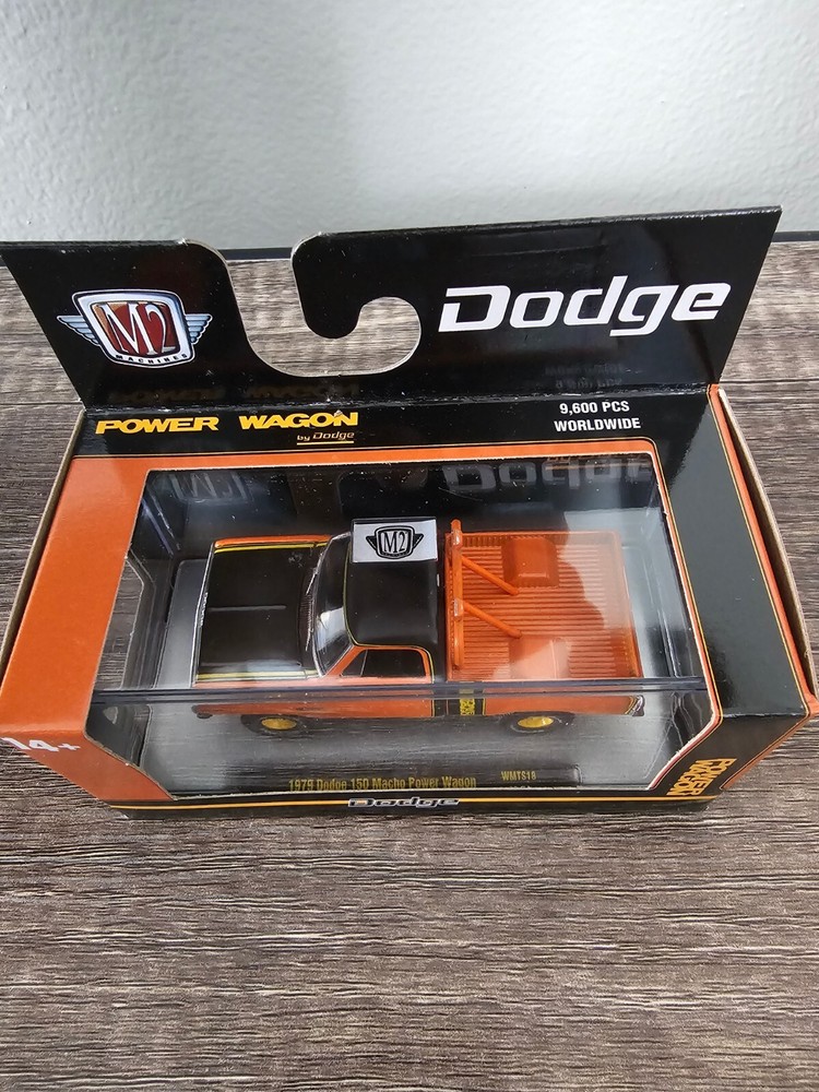 M2 Machines 1:64 Diecast 1979 Dodge 150 Macho Power Wagon