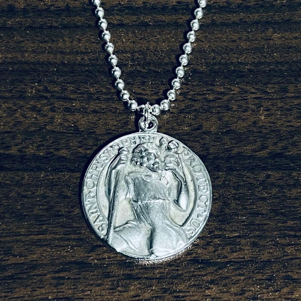 VINTAGE TIFFANY Tiffany St. Christopher Necklace