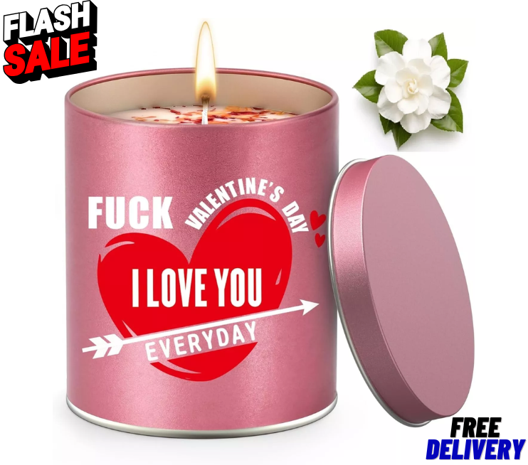 Valentines Day Gift Candles, Wife Romantic Valentine Present For Her I Love You-image