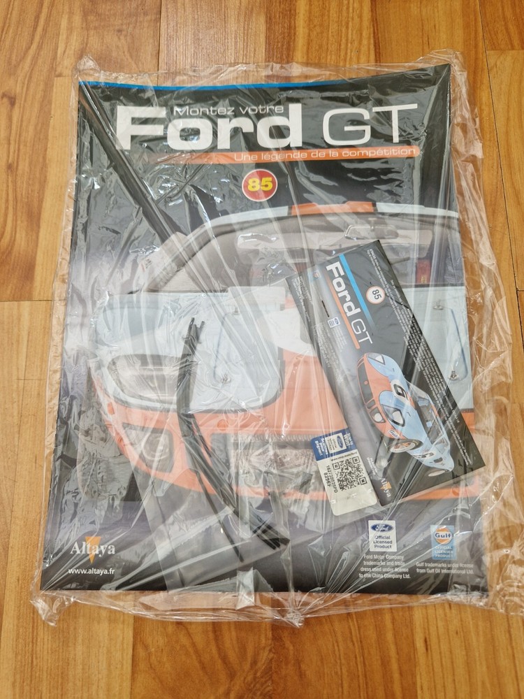 1/8 SCALE DEAGOSTINI BUILD YOUR OWN THE FORD GT40 CAR ISSUE PART 85
