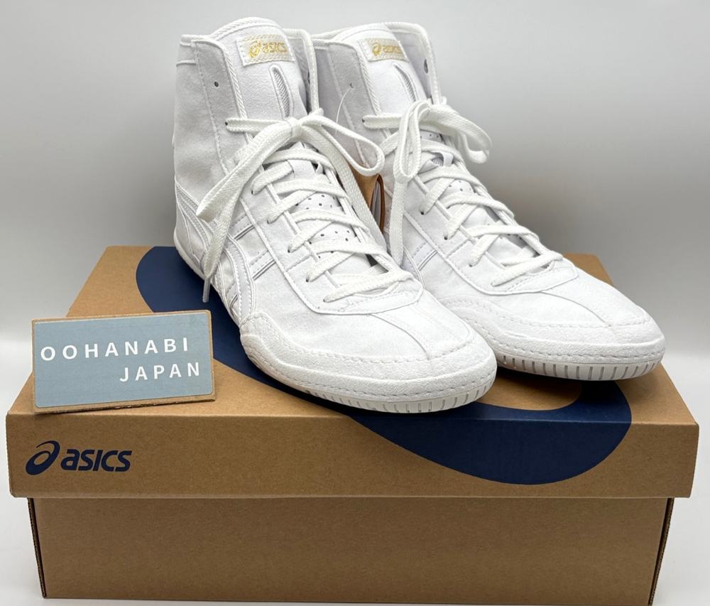 ASICS EX-EO Wrestling Boxing Shoes 1083A001 TWR900New model All White Authentic
