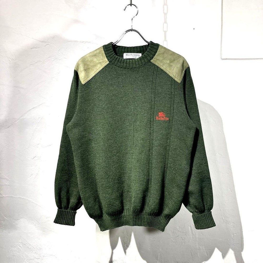 Burberry knit sweater Men's Fashion from Japan