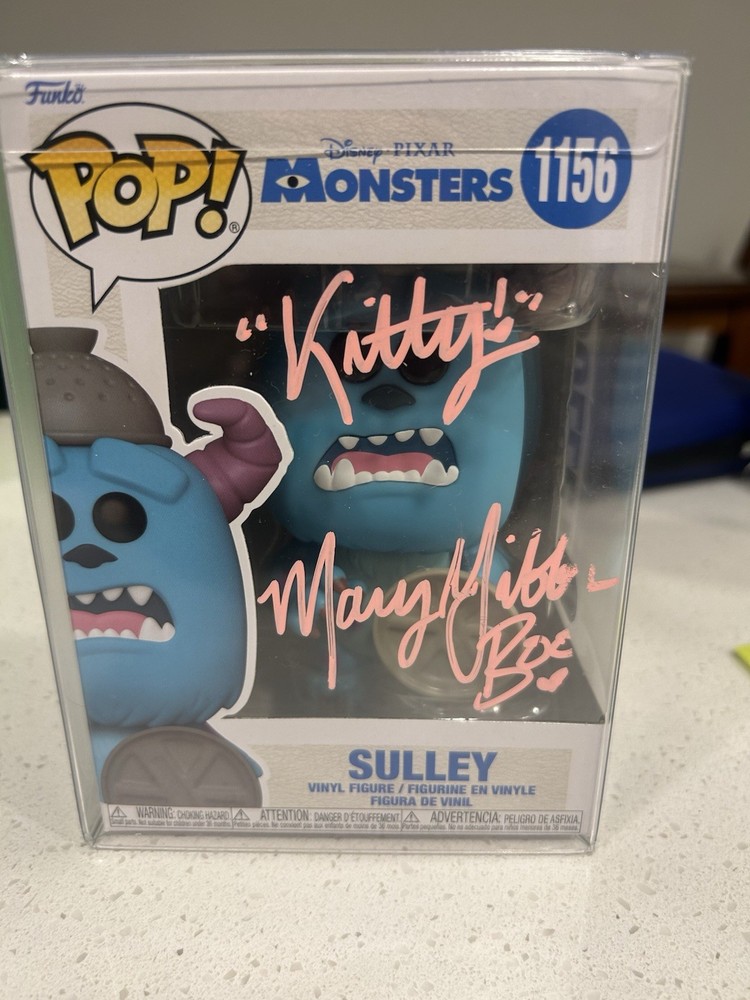 Sully Monsters Inc 1156 Autographed By Mary Gibbs With Quote “Kitty