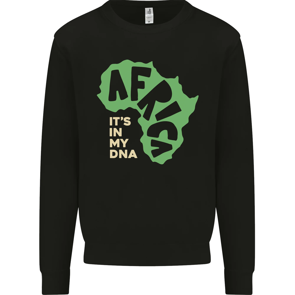 In My DNA Juneteenth Black Lives Matter African Mens Sweatshirt Jumper