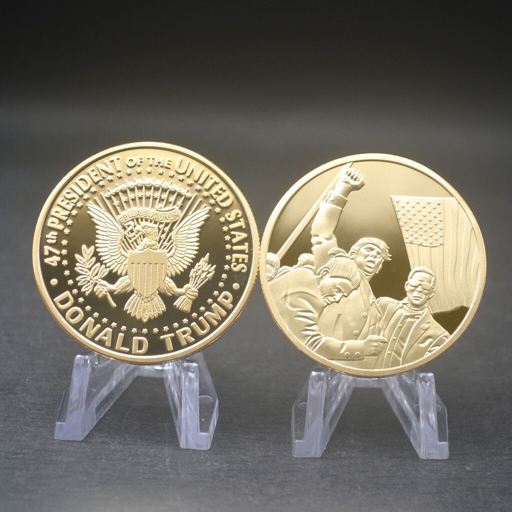 Donald Trump Coin 2024 Shooting Collection Trump Assassinated Coins