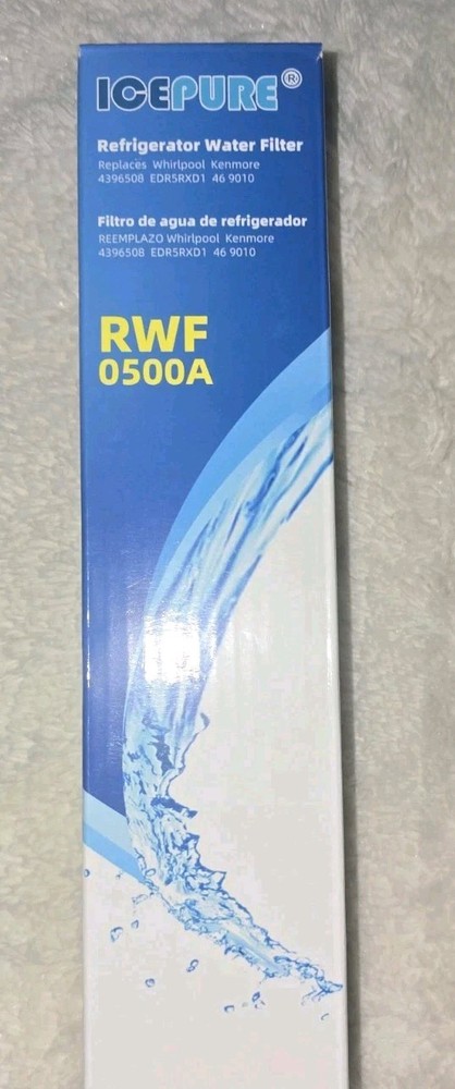 IcePure RWF0500A Refrigerator Water Filter Replacement for Clean Water